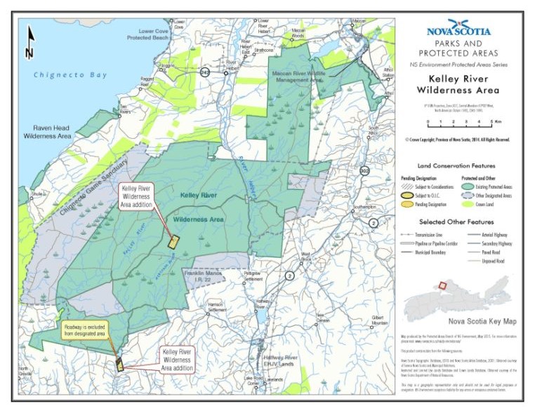 Addition to Kelley River Wilderness Area